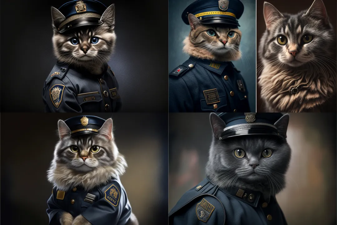 Exploring AI Art Applications in Public Security Work