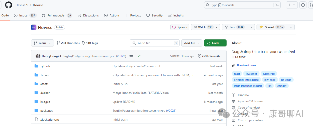 Flowise: The Open Source Workflow Tool with 22.5k Stars