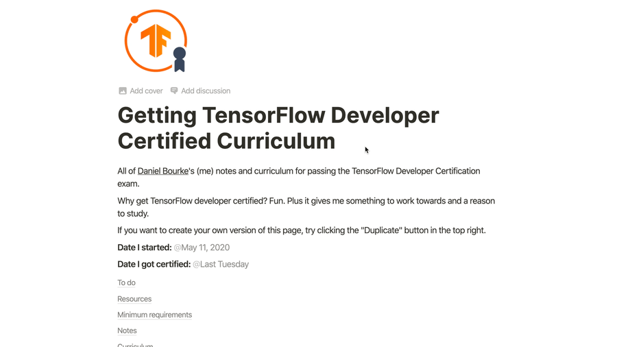How to Pass the TensorFlow Developer Certification Exam