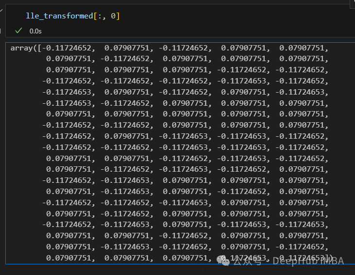 Comparison Summary of 10 Nonlinear Dimensionality Reduction Techniques in Machine Learning