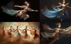 Creating Dunhuang Style Illustrations with Midjourney in 30 Seconds