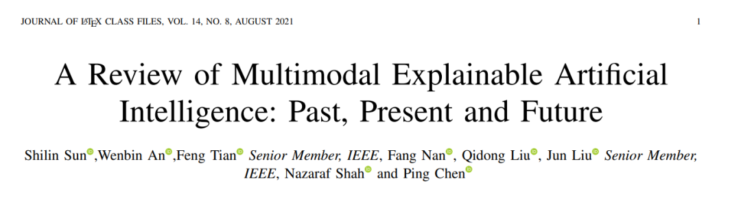 A Review of Multimodal Explainable Artificial Intelligence: Past, Present, and Future