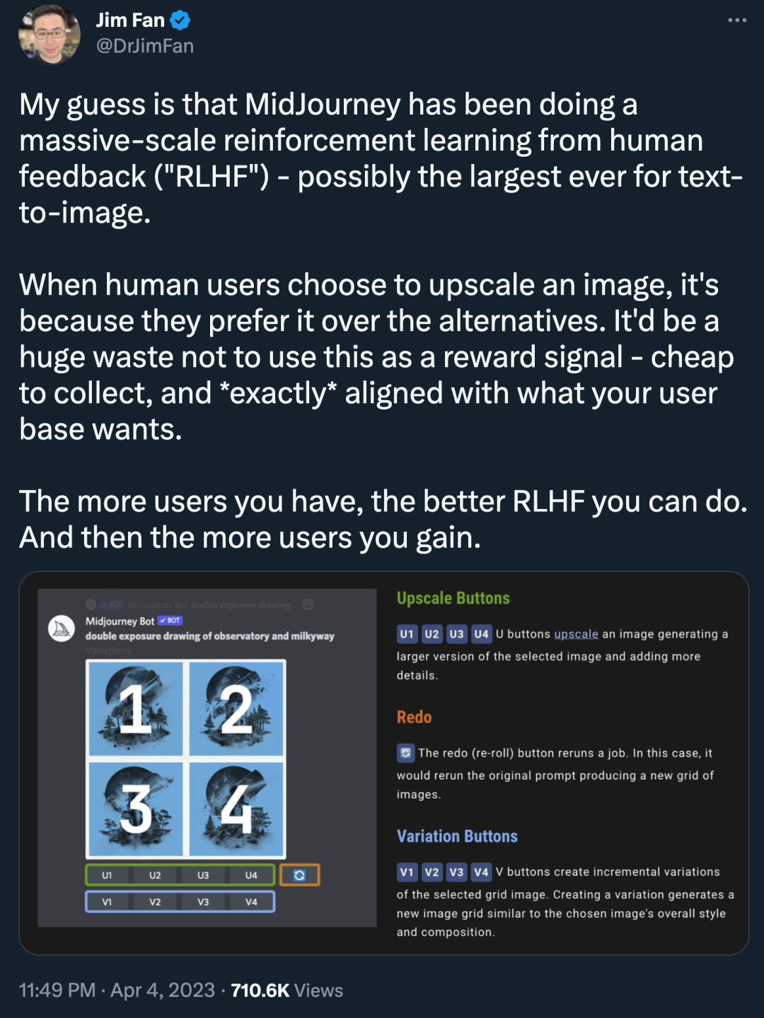 Midjourney's New Describe Feature: AI Image to Text Conversion