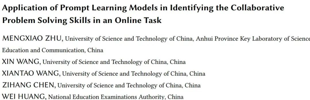 Prompt Learning Models for Collaborative Problem Solving