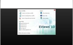 Eviews Time Series Model Operation Guide