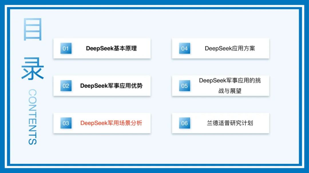 2025 DeepSeek Military Application White Paper