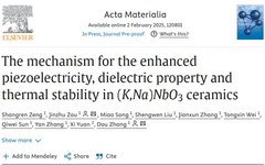 Enhancement Mechanisms of Piezoelectric, Dielectric, and Thermal Stability in (K, Na)NbO₃