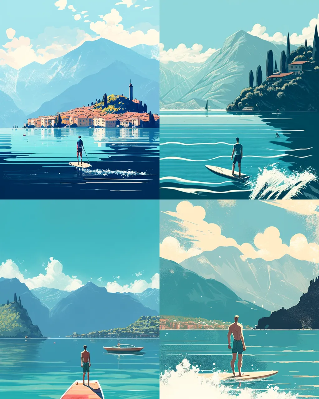 Exploring AI Art Applications in Public Security Work
