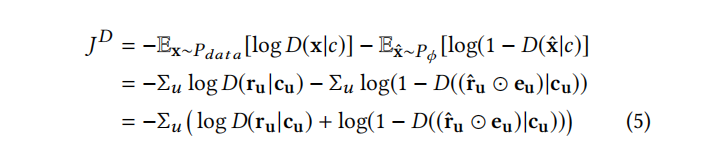 CFGAN: A Collaborative Filtering Framework Based on Generative Adversarial Networks