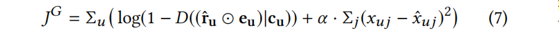 CFGAN: A Collaborative Filtering Framework Based on Generative Adversarial Networks