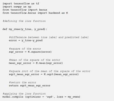 Creating Custom Loss Functions Using TensorFlow 2