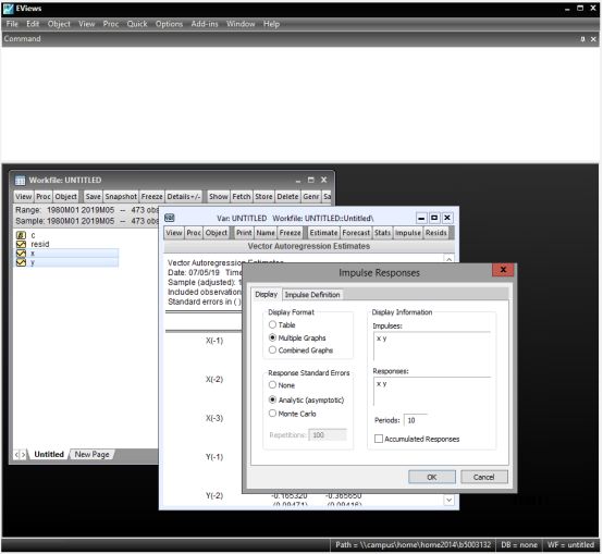 Eviews Time Series Model Operation Guide