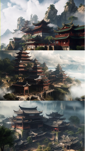 AIGC Technology: Powerful Spells for Ancient Architecture Series