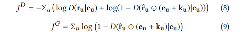 CFGAN: A Collaborative Filtering Framework Based on Generative Adversarial Networks