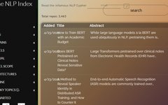 NLP Index Tool: 3000+ Code Repositories for Research