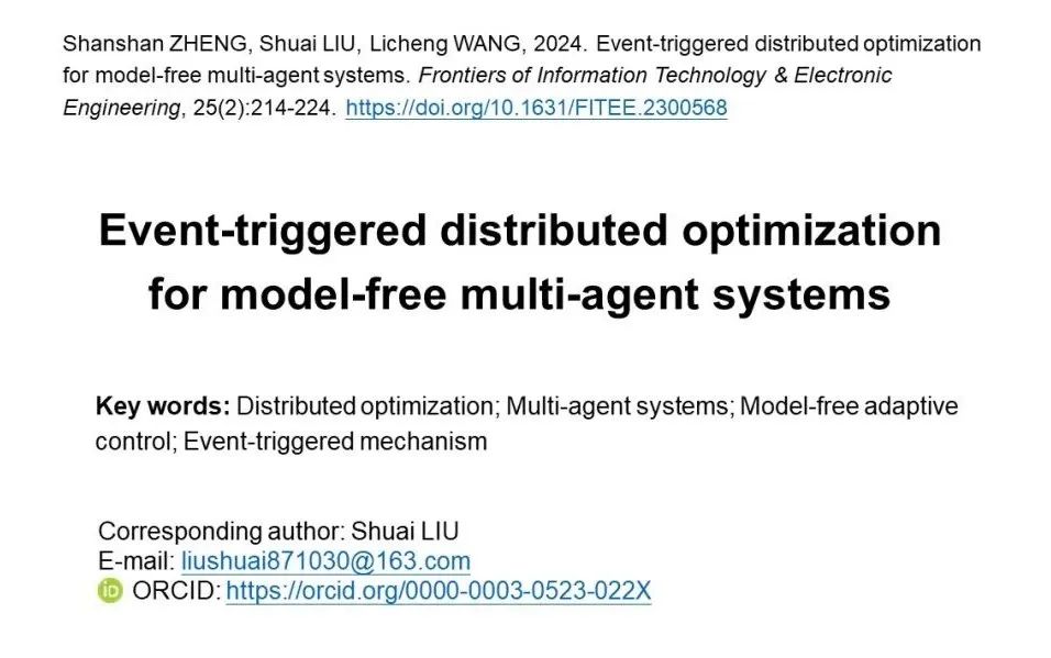 Event-Triggered Distributed Optimization for Model-Free Multi-Agent Systems