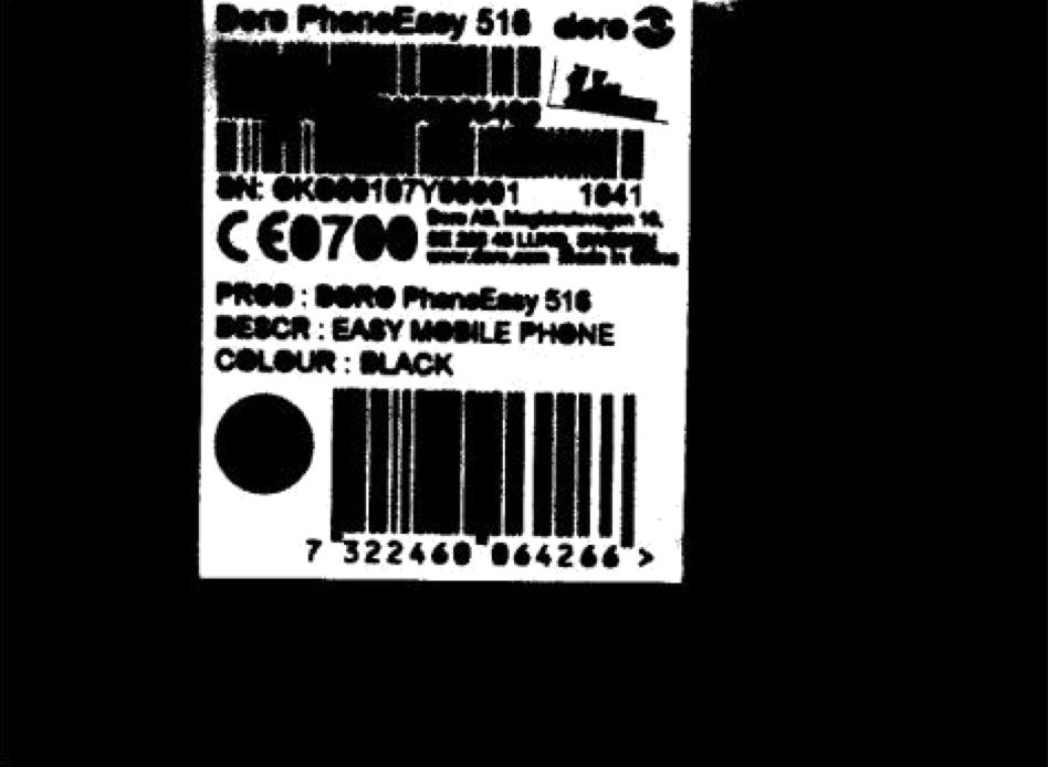 Introduction to Computer Vision: Mobile Product Barcode Detection Solutions