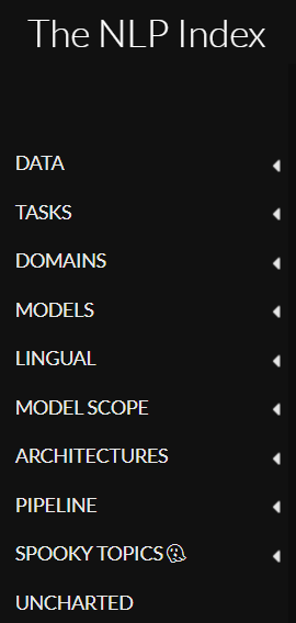 NLP Index Tool: 3000+ Code Repositories for Research