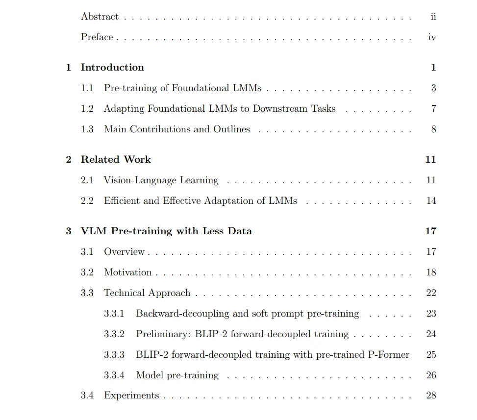 Efficient and Effective Learning of Large Multimodal Models