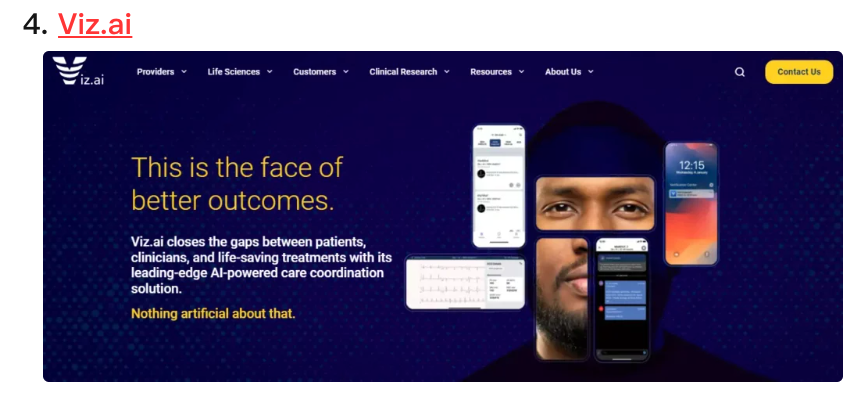 Top 8 AI Tools in Healthcare for 2024