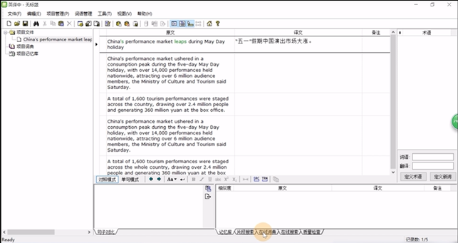 Overview of Common CAT Tools in China and Abroad