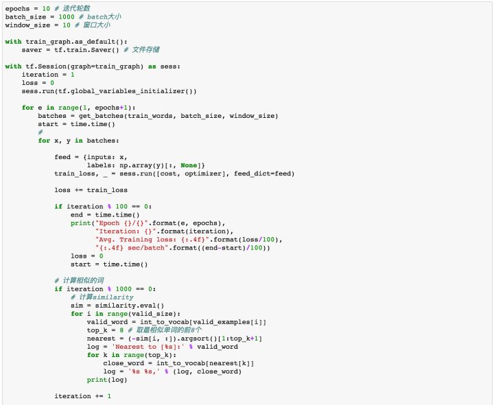 Implementing Skip-Gram Model with TensorFlow