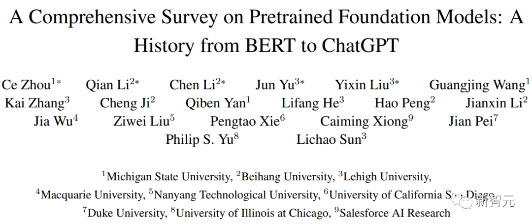 From BERT to ChatGPT: A Comprehensive Review of Pretrained Foundation Models