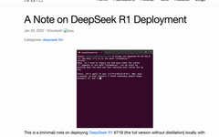 Complete DeepSeek-R1 671B Local Deployment Tutorial
