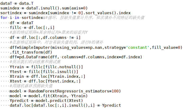 Data Preprocessing: Methods for Filling Missing Values