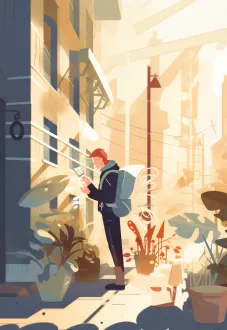 Exploring AI Art Applications in Public Security Work