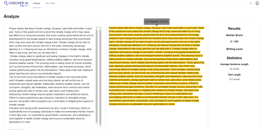 AI Literacy and AI Detectors